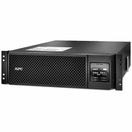 Apc Smart UPS, 5kVA, Online/Double Conversion, Out: 208/230V AC In: 208/230V AC SRT5KRMXLWHW